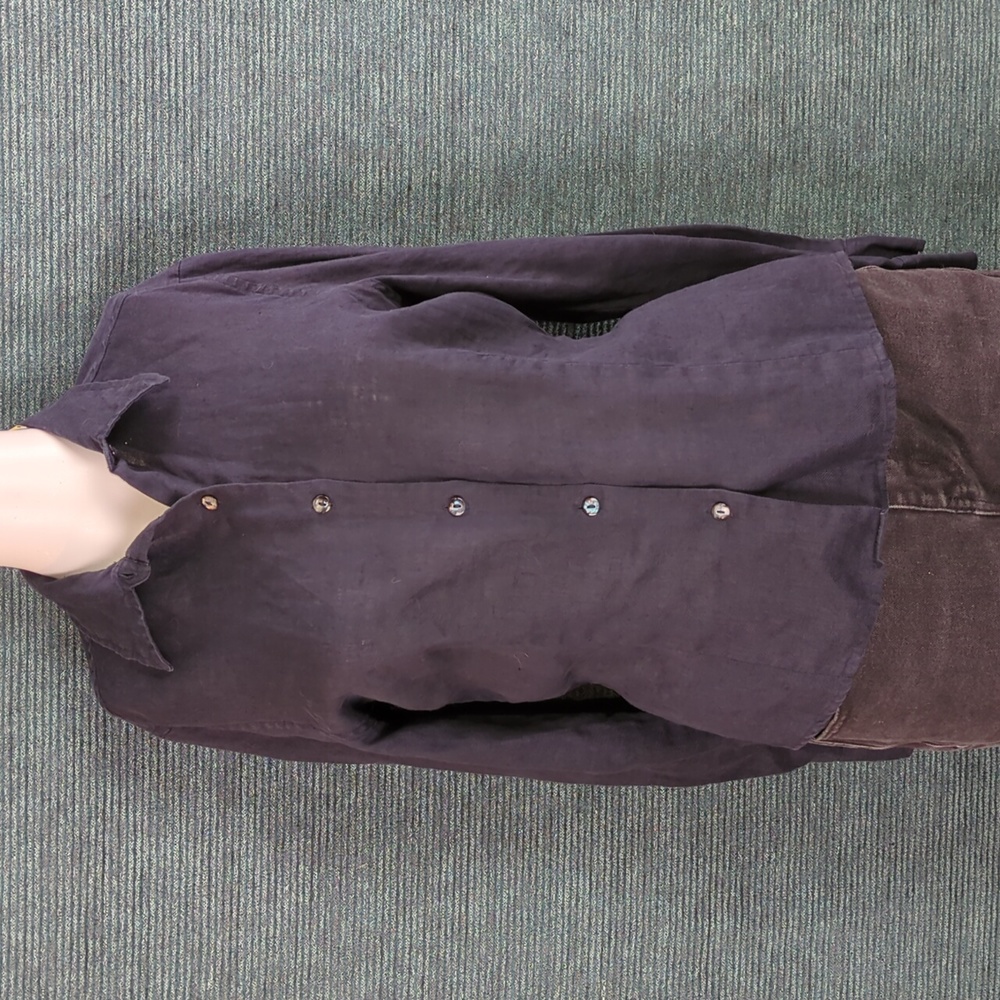 Vintage navy Button-Down Shirt